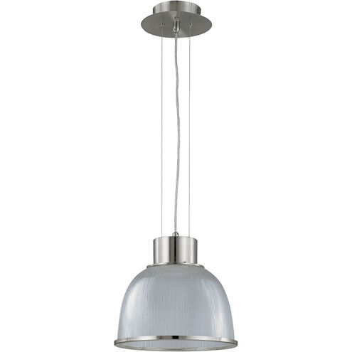 Gear 1 Light 12 inch Brushed Nickel Pendant Ceiling Light