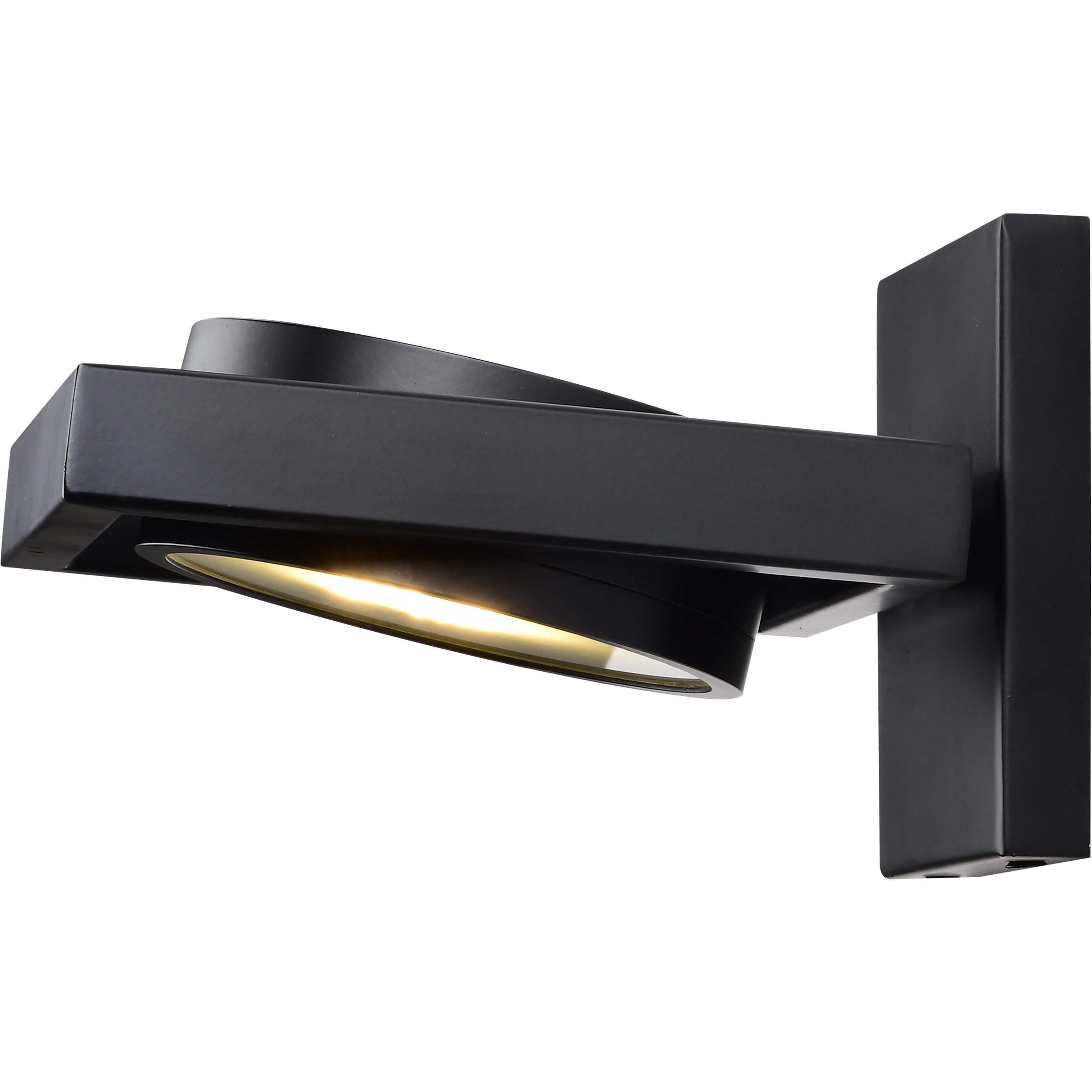 Hawk LED 7 inch Black Wall Sconce Wall Light
