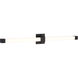 Brightwyn LED 35 inch Matte Black Vanity Wall Light