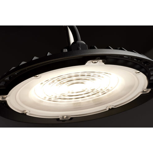 Hi-Pro LED 8.27 inch Black Shop Light Ceiling Light