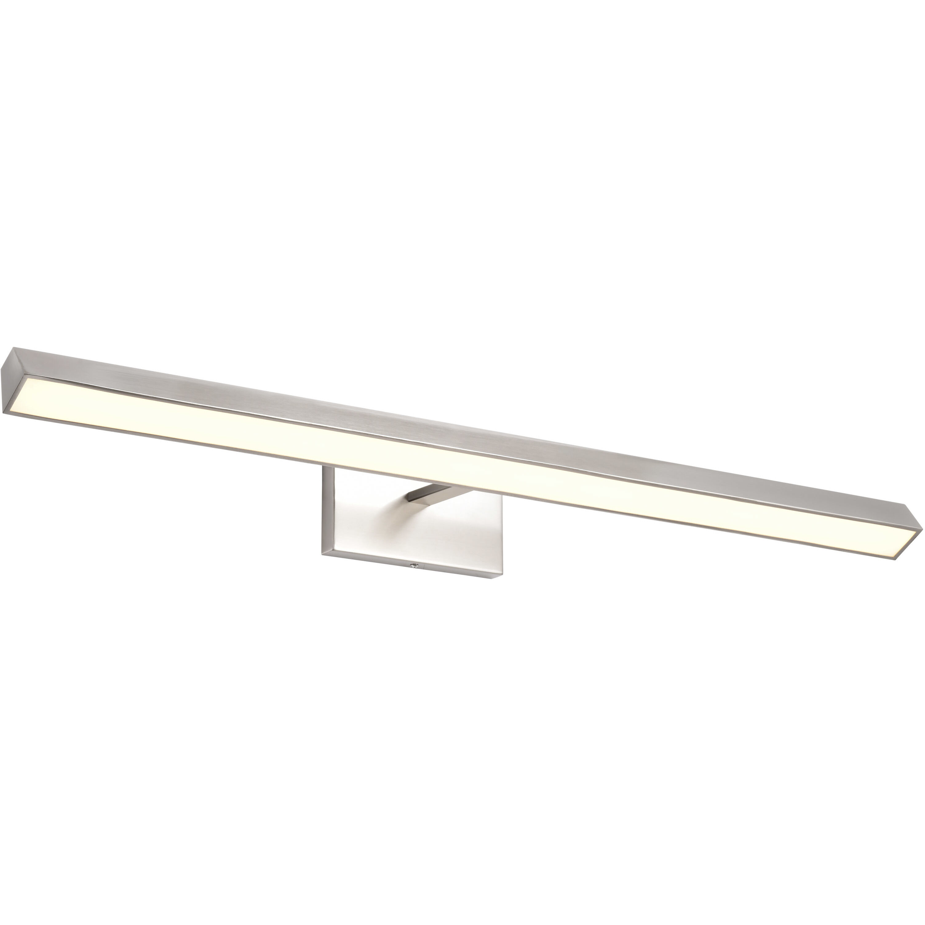 Mila LED 35.8 inch Brushed Nickel Vanity Wall Light
