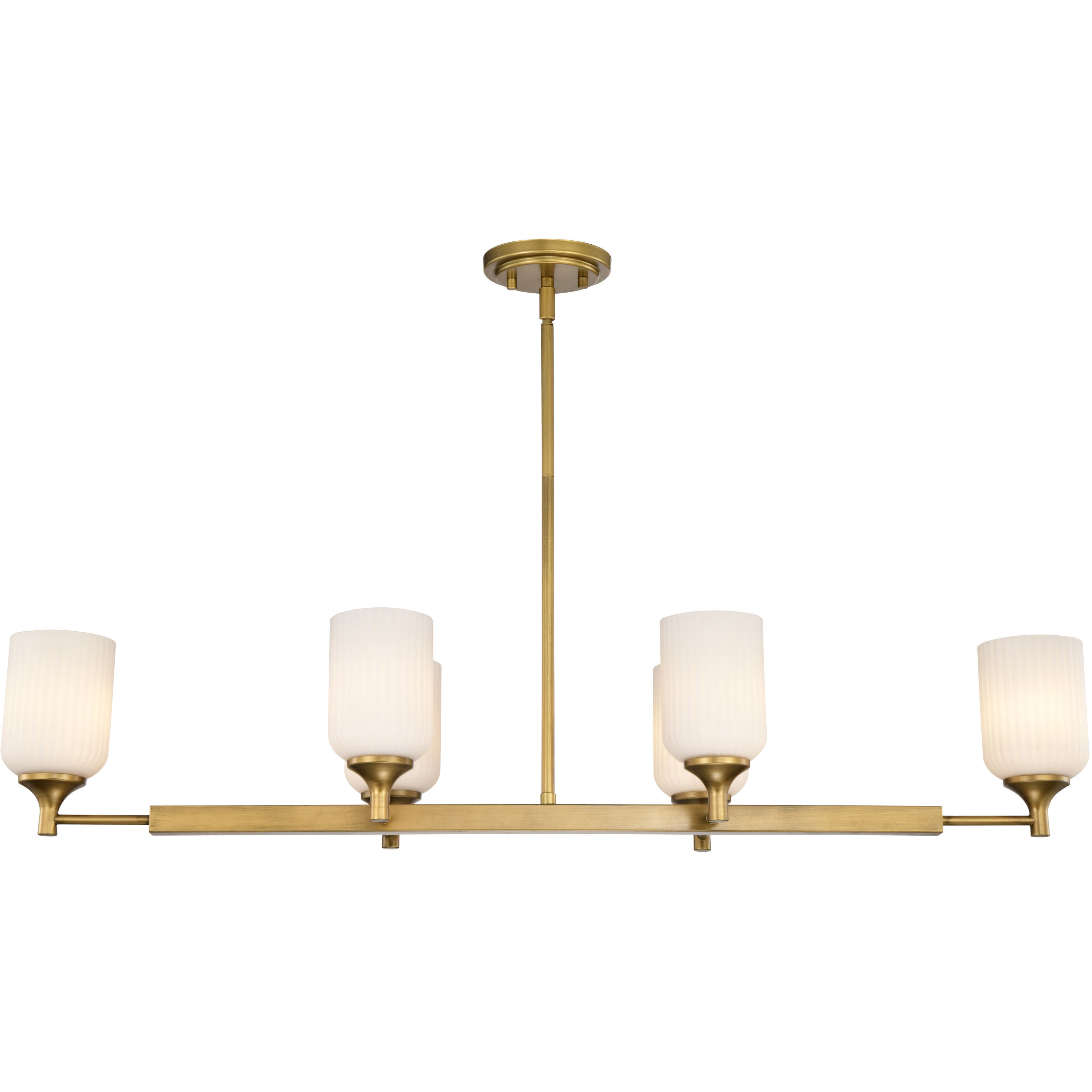 Solara 12 inch Natural Brass Pendant Ceiling Light