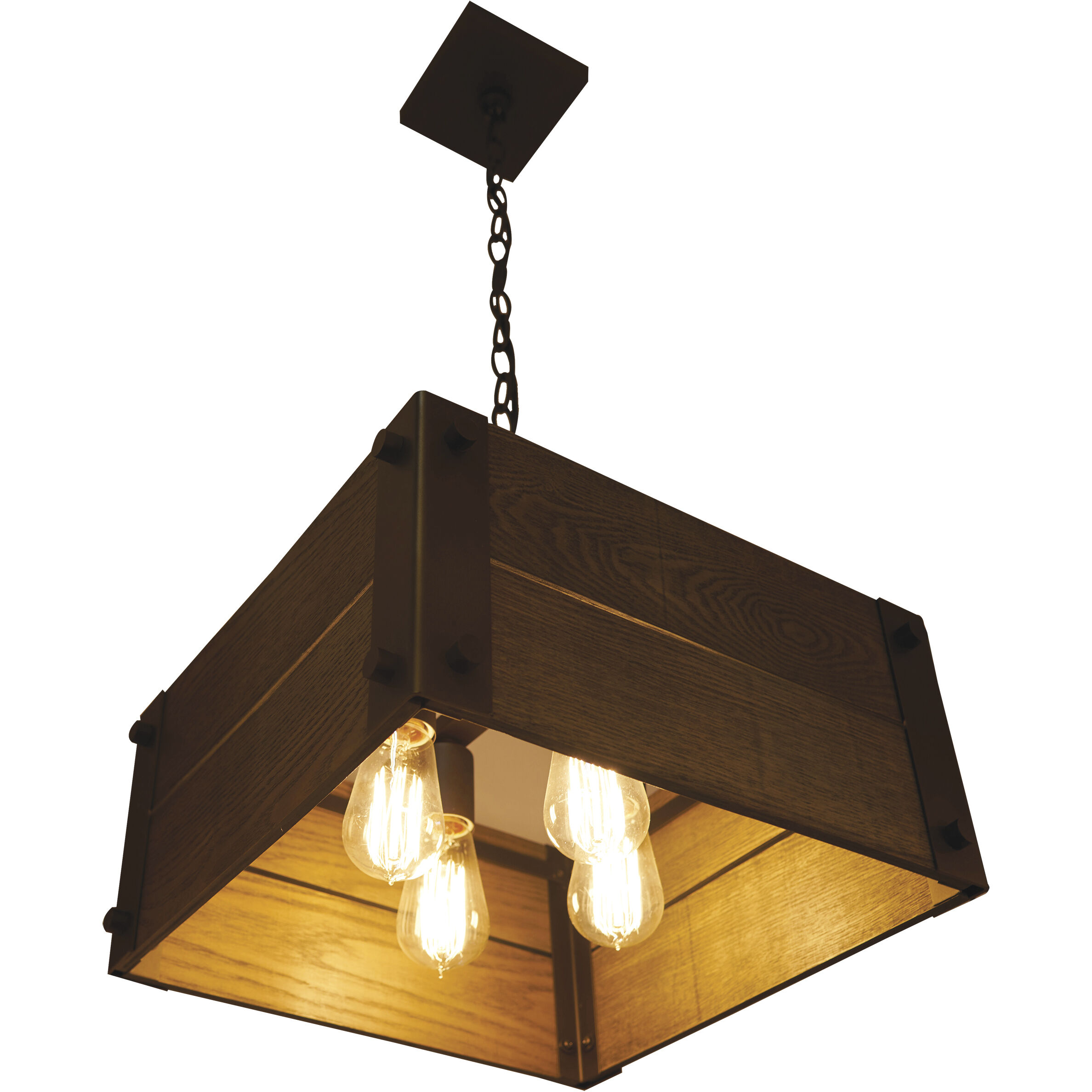 Winchester 4 Light 15 inch Bronze Pendant Ceiling Light