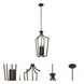 Laguna 4 Light 14 inch Forest Bronze Pendant Ceiling Light