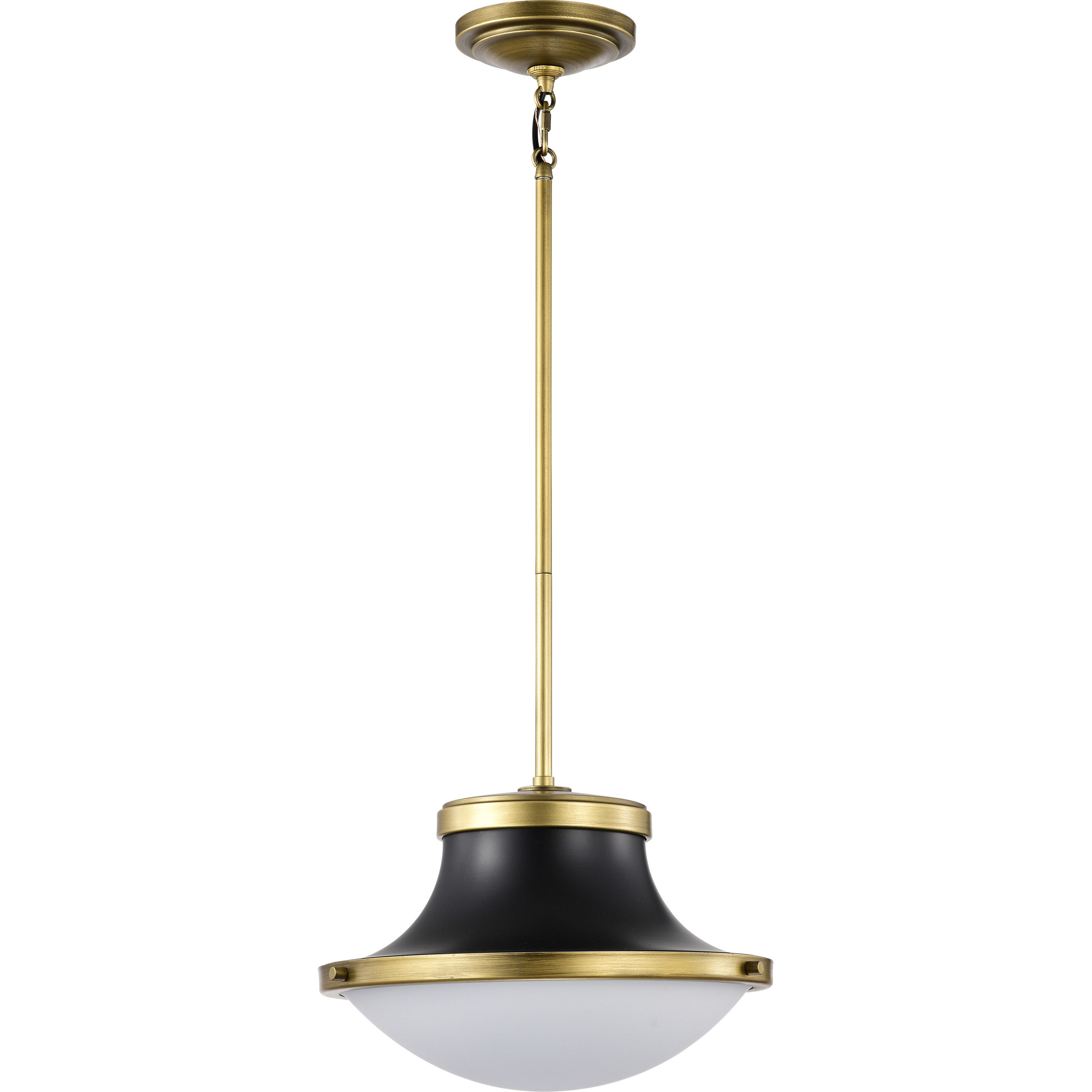Lafayette 1 Light 14 inch Matte Black Pendant Ceiling Light