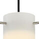Pulse LED 3 inch Brushed Nickel Mini Pendant Ceiling Light