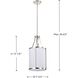 Easton 1 Light 9.75 inch Polished Nickel Pendant Ceiling Light