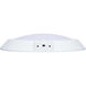 ColorQuick LED 9.8 inch White Close-to-Ceiling LED Disk Ceiling Light