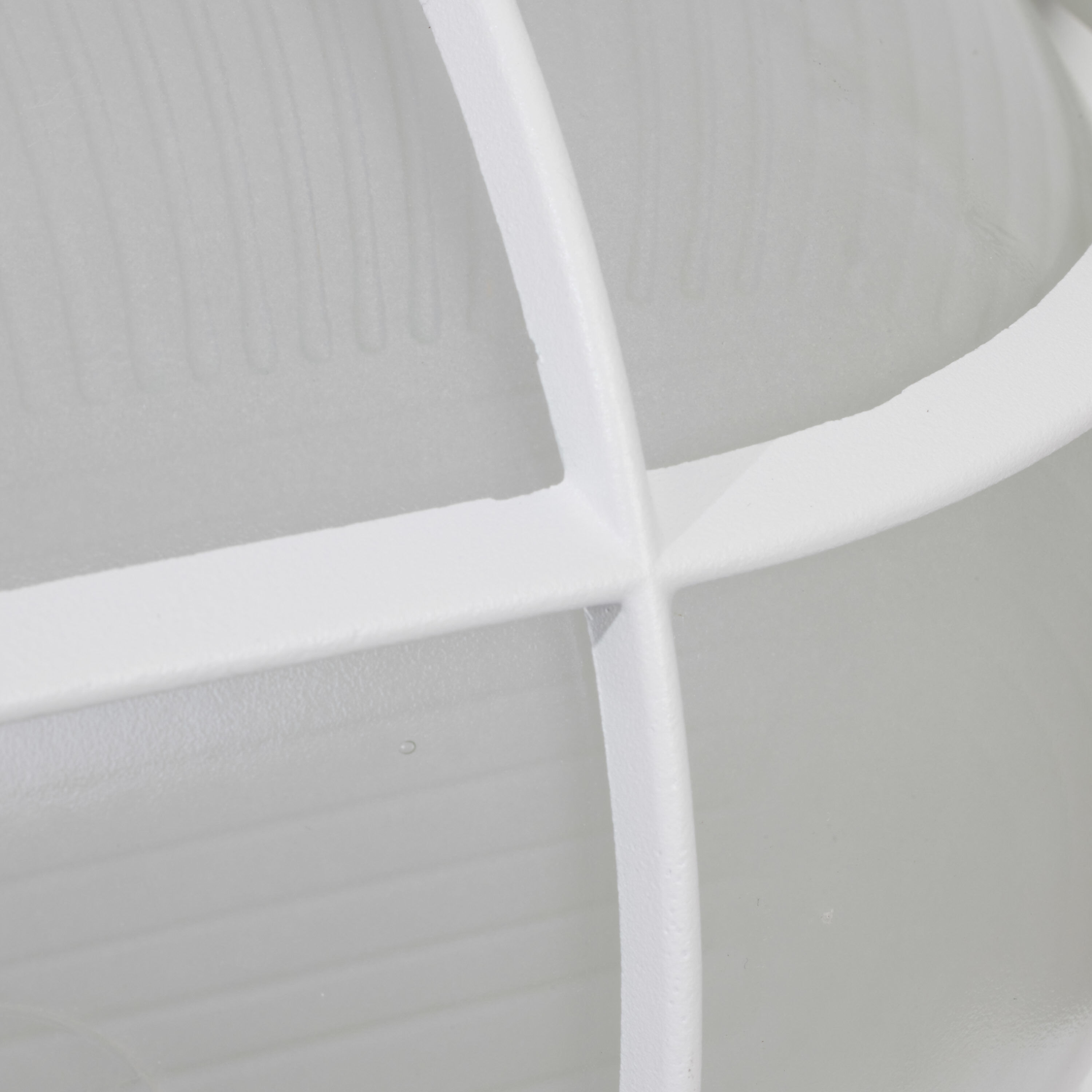 Brentwood LED 11 inch White Outdoor Bulk Head