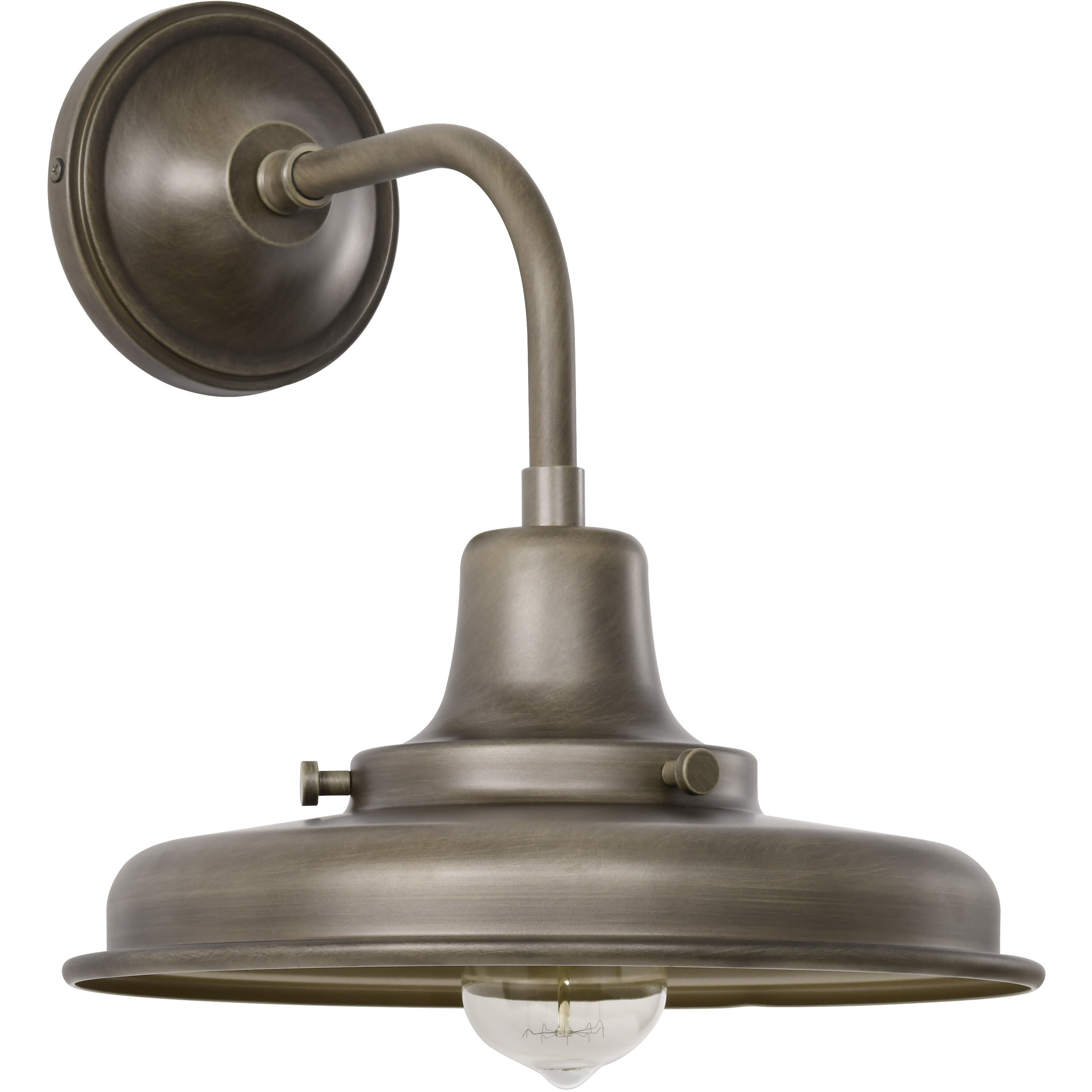 Morris 13.38 inch Burnished Bronze Outdoor Wall Light