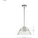 Edmond LED 13.63 inch Polished Nickel Pendant Ceiling Light