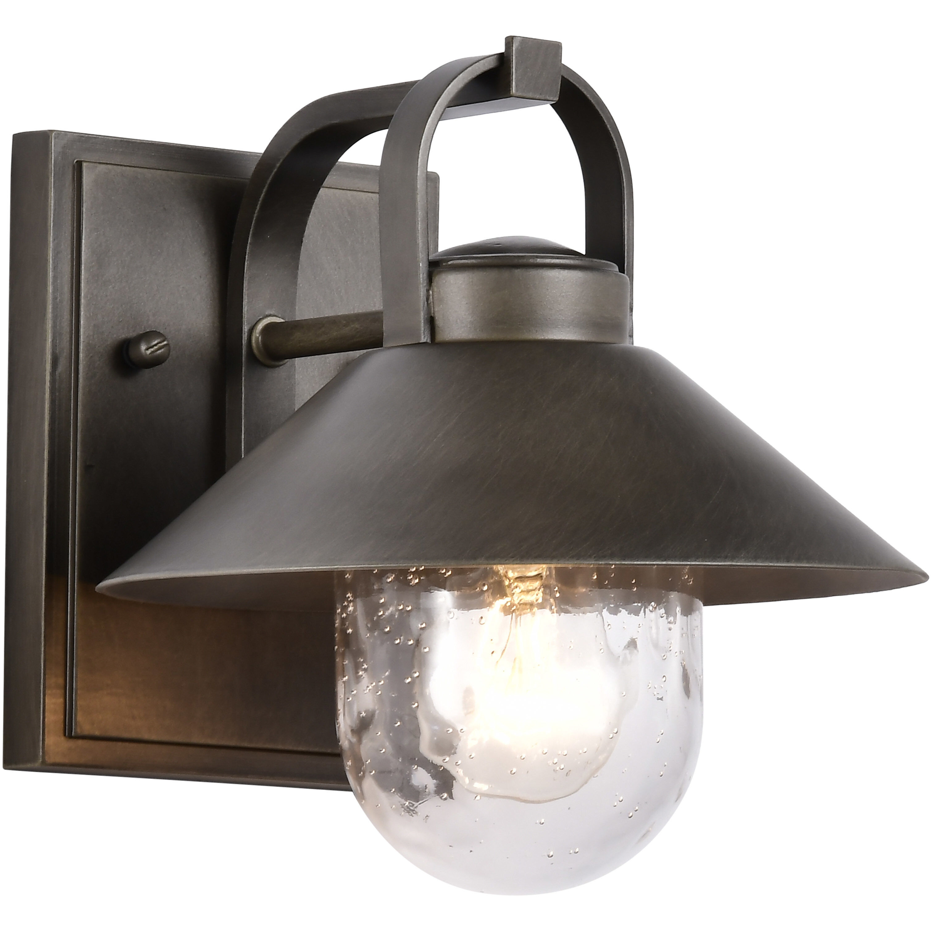 Ridge 8.13 inch Bronze Outdoor Wall Light