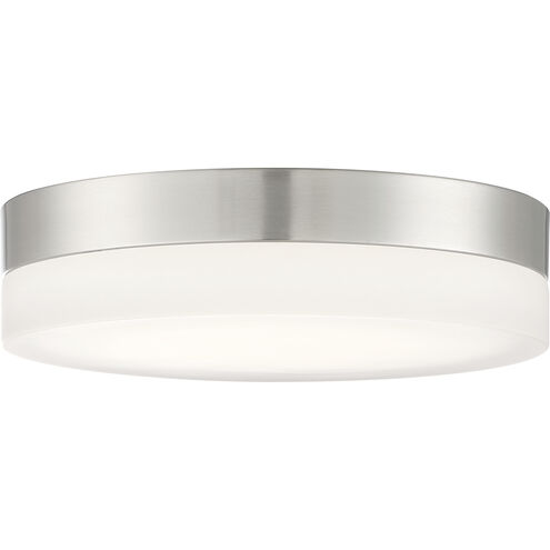 Pi LED 14 inch Brushed Nickel Flush Mount Ceiling Light