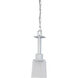 Parker 1 Light 4.75 inch Polished Chrome Mini Pendant Ceiling Light