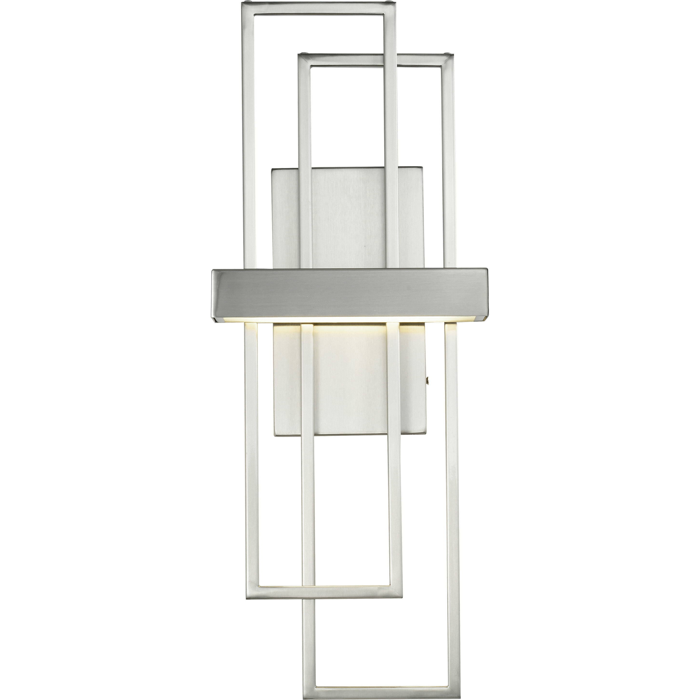 Frame LED 8 inch Brushed Nickel ADA Wall Sconce Wall Light