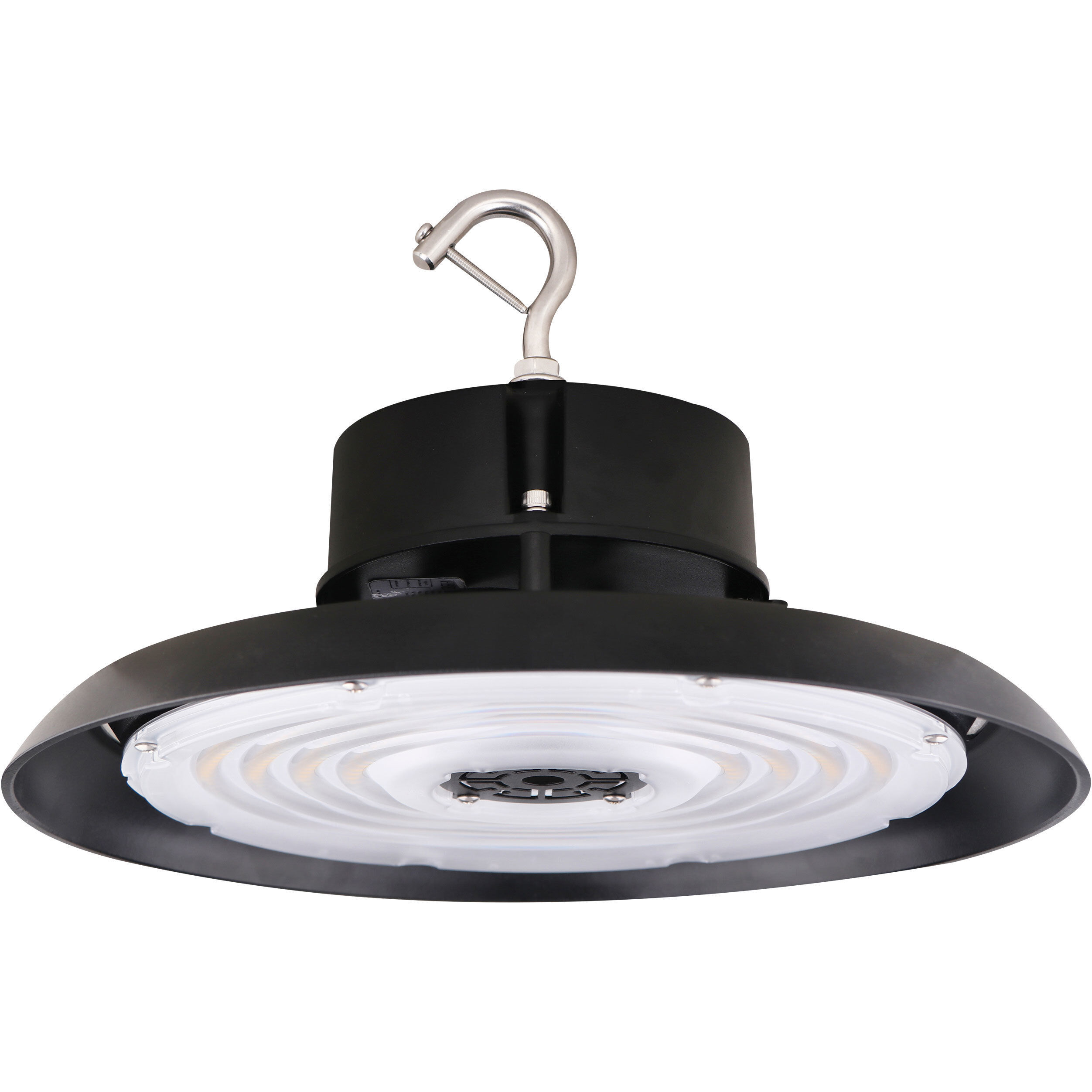 Brentwood LED 12 inch Black Hi-Bay Ceiling Light