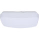 ColorQuick LED 11.02 inch White Flush Mount Ceiling Light
