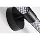Kingsport LED 20.5 inch Matte Black Vanity Light Wall Light