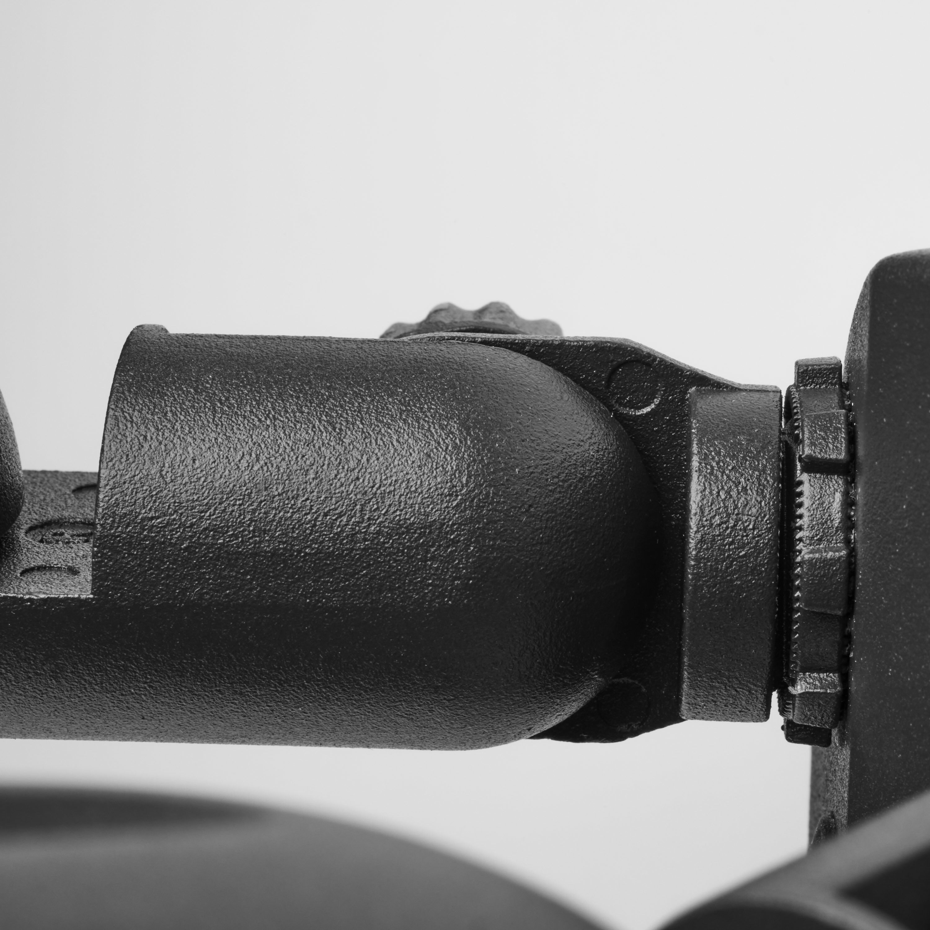 Brentwood LED 6 inch Black Security Light