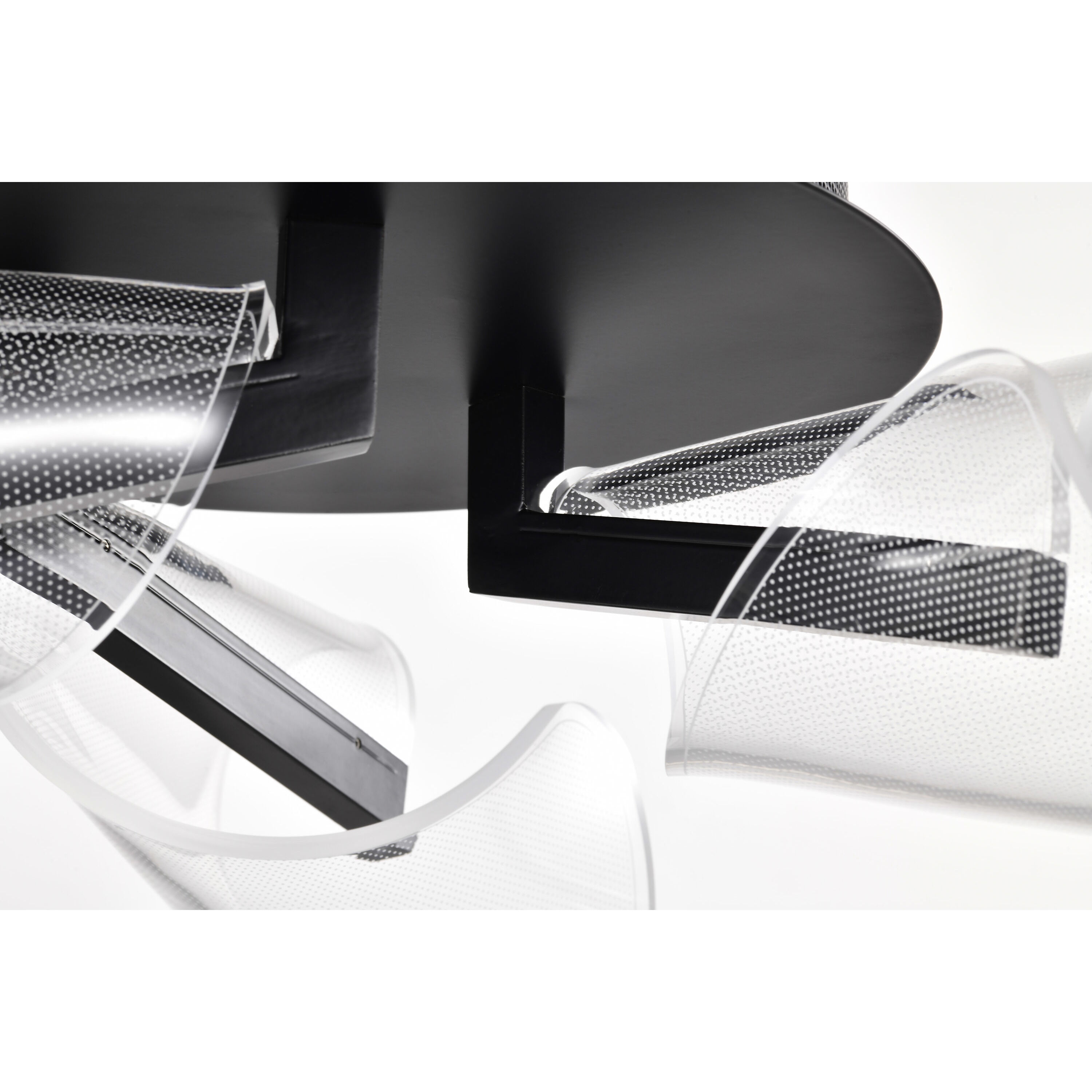 Sedona LED 22 inch Matte Black Flush Mount Ceiling Light