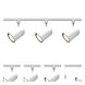 Brentwood 3 Light 120V White Track Lighting Ceiling Light