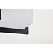 Roselle 14.38 inch Matte Black Flush Mount Ceiling Light