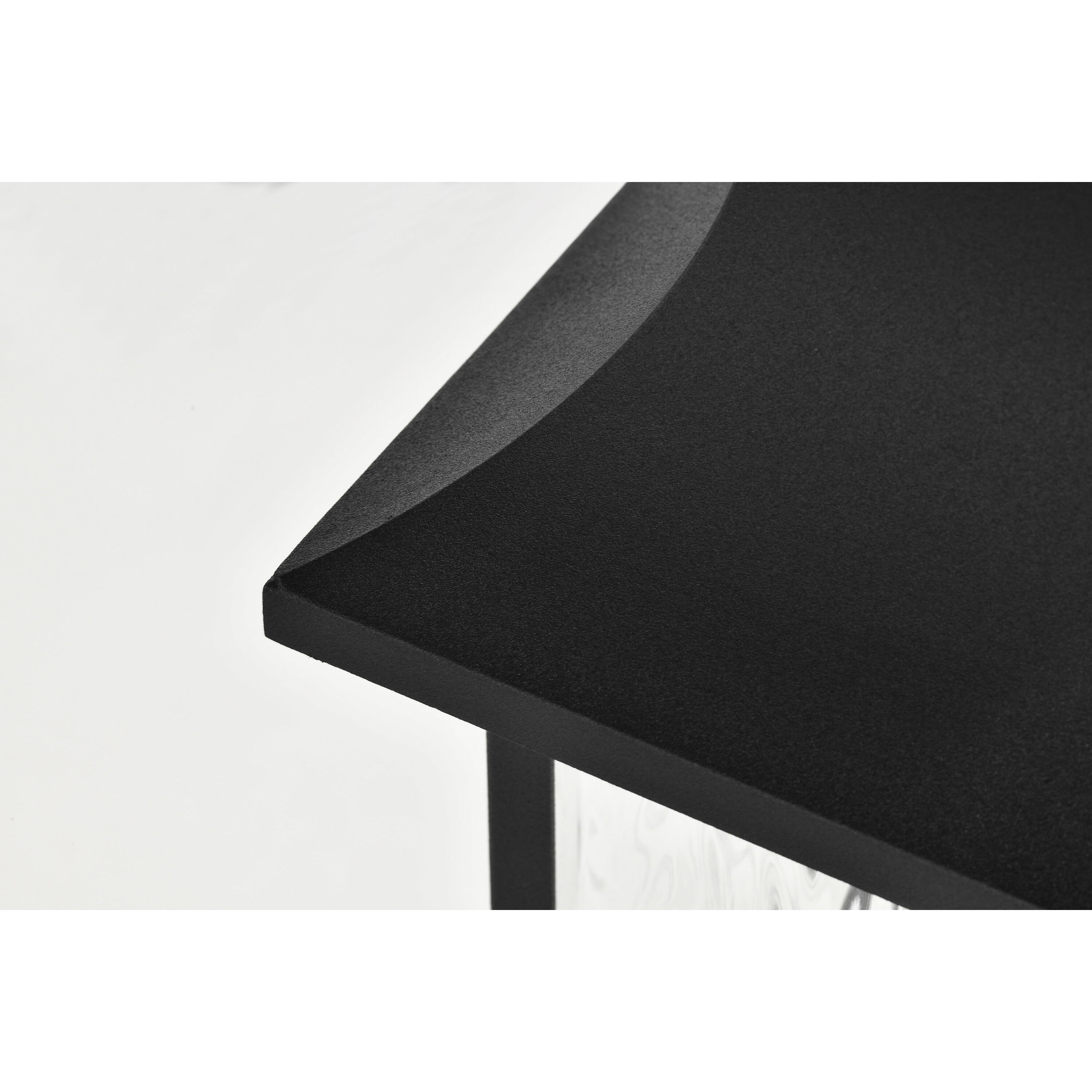 Austen 20 inch Matte Black Post Lantern