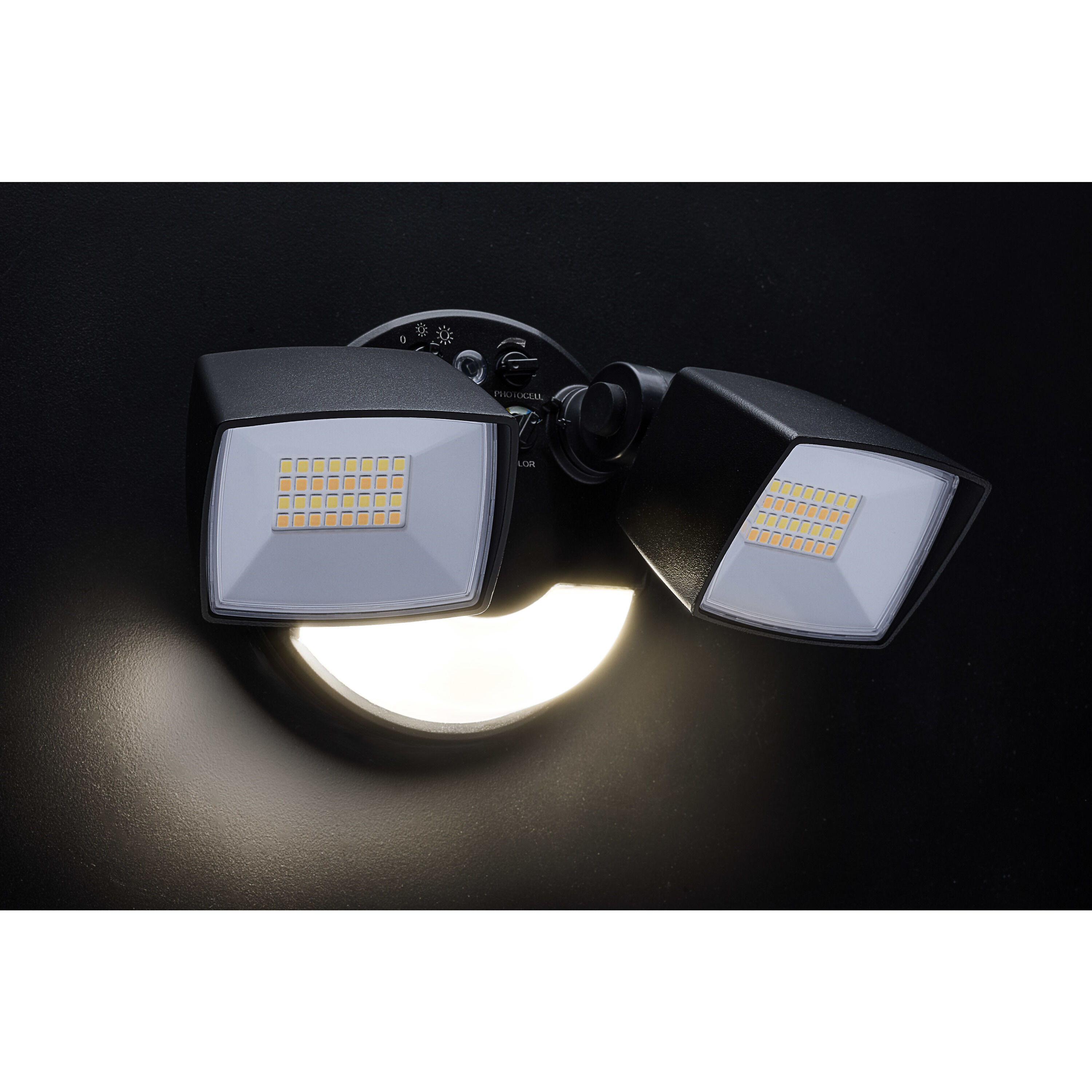 Brentwood LED 4.41 inch Black Outdoor Flood Light