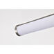 Bowman LED 2 inch Brushed Nickel Pendant Ceiling Light