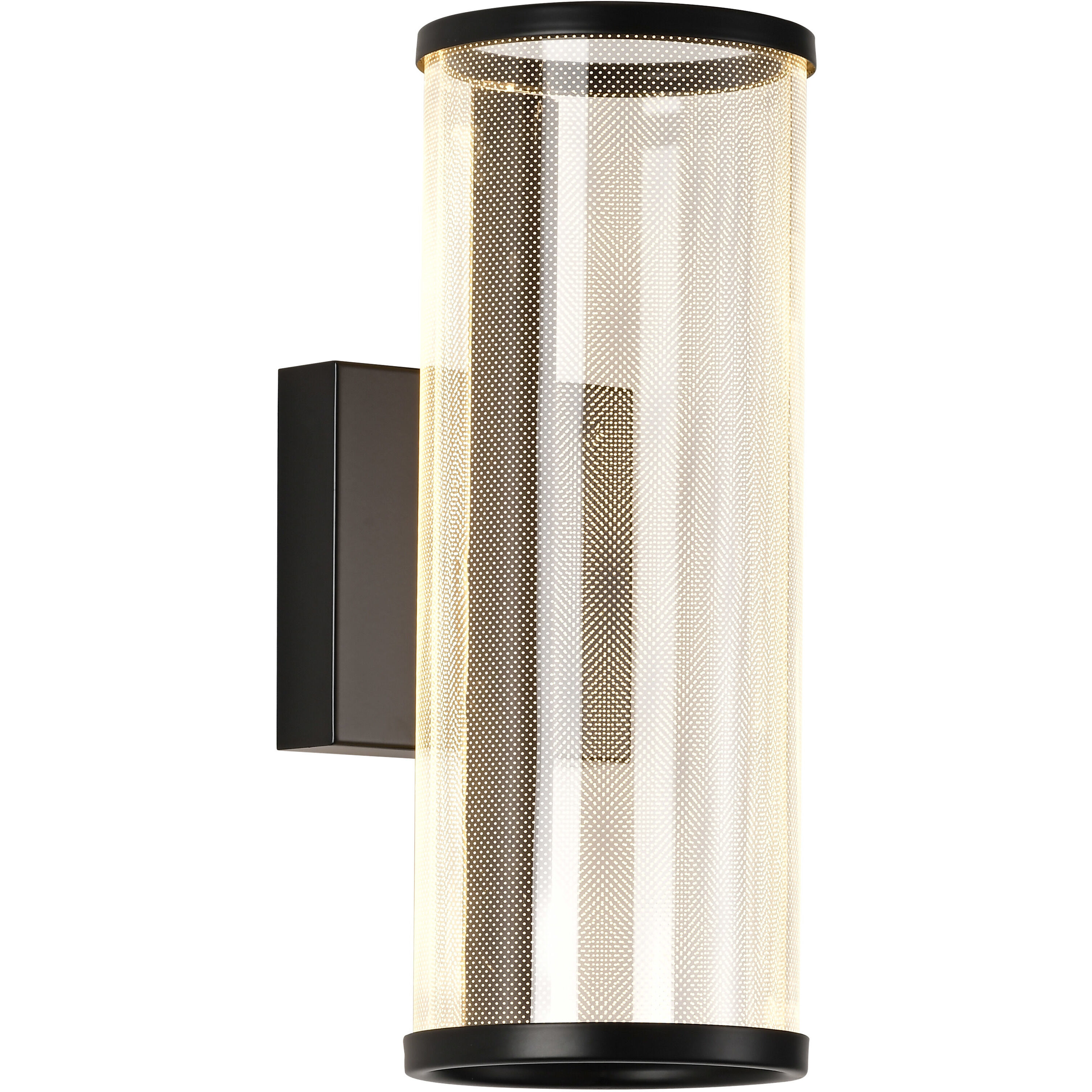 Vale LED 4.75 inch Matte Black Vanity Light Wall Light