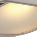 Hawk LED 7 inch Brushed Nickel Wall Sconce Wall Light