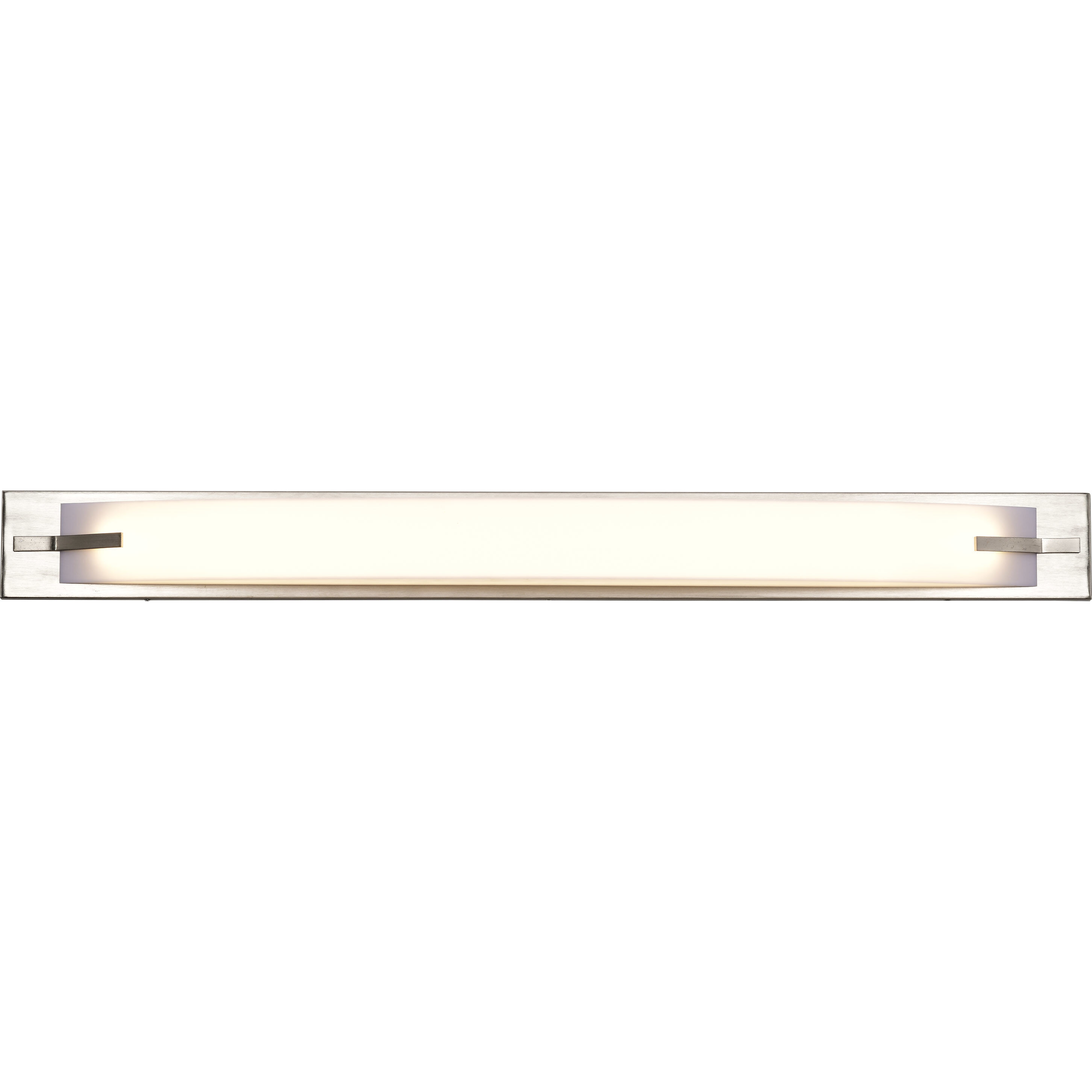 Bow LED 43 inch Brushed Nickel Vanity Light Wall Light
