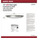 Brentwood LED 9.5 inch Brushed Nickel LED Disk Light Ceiling Light