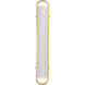 Velano LED 26 inch Brushed Brass Vanity Wall Light