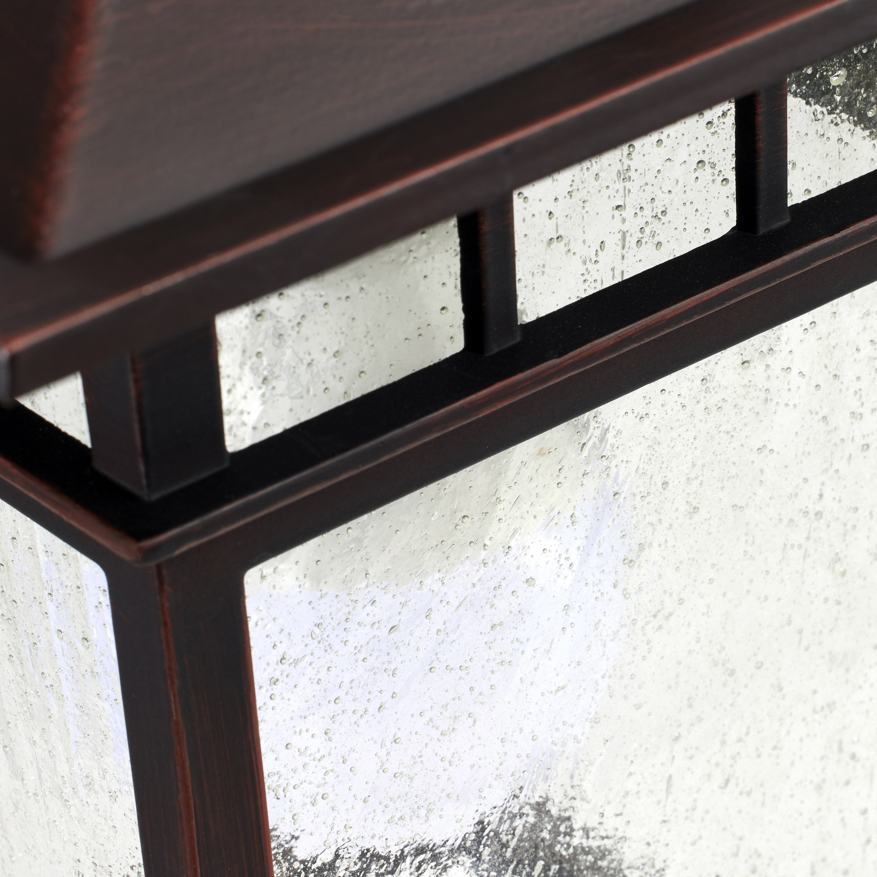 Cove Neck 1 Light 7 inch Rustic Bronze Outdoor Hanging Lantern