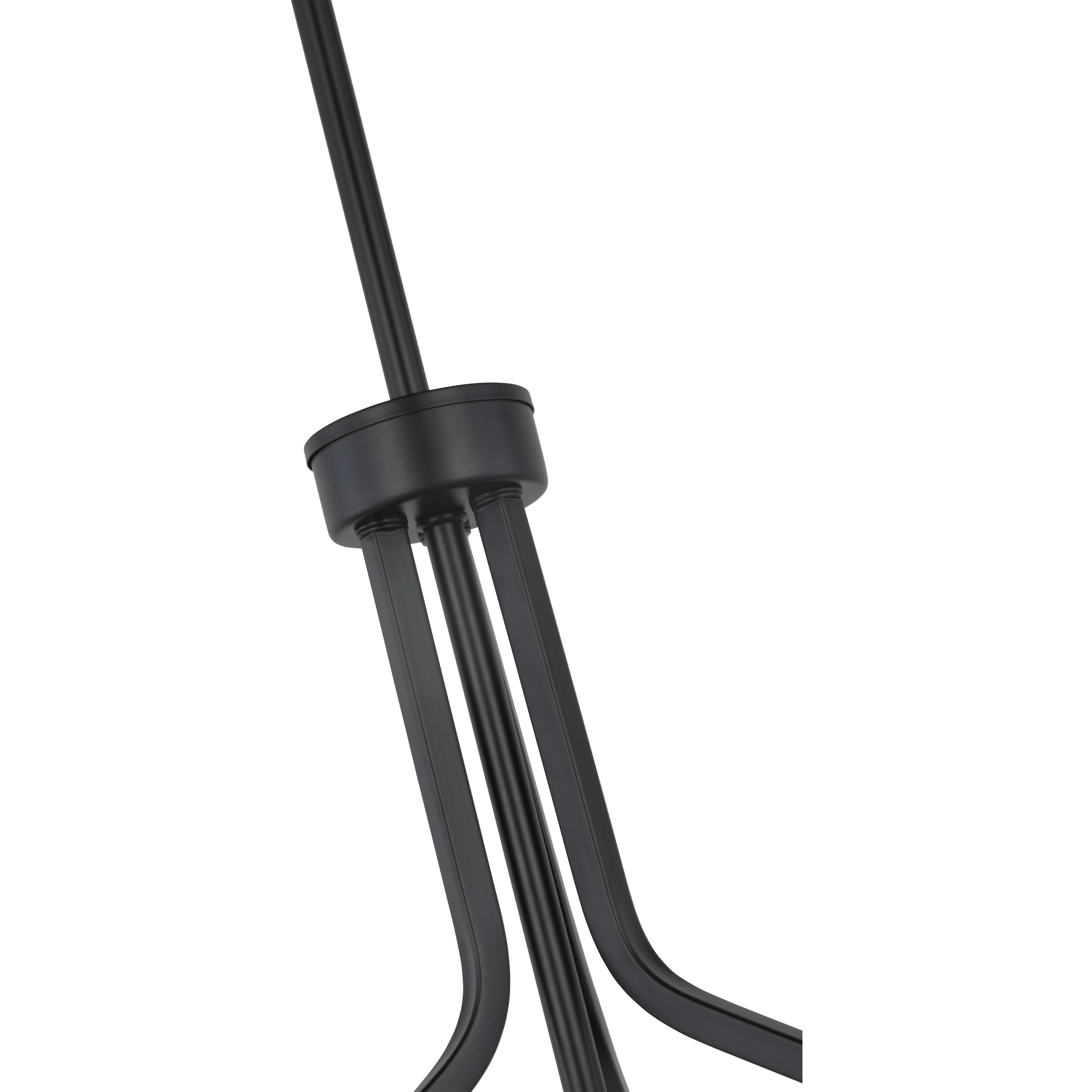 Livingston 4 Light 22 inch Matte Black Pendant Ceiling Light