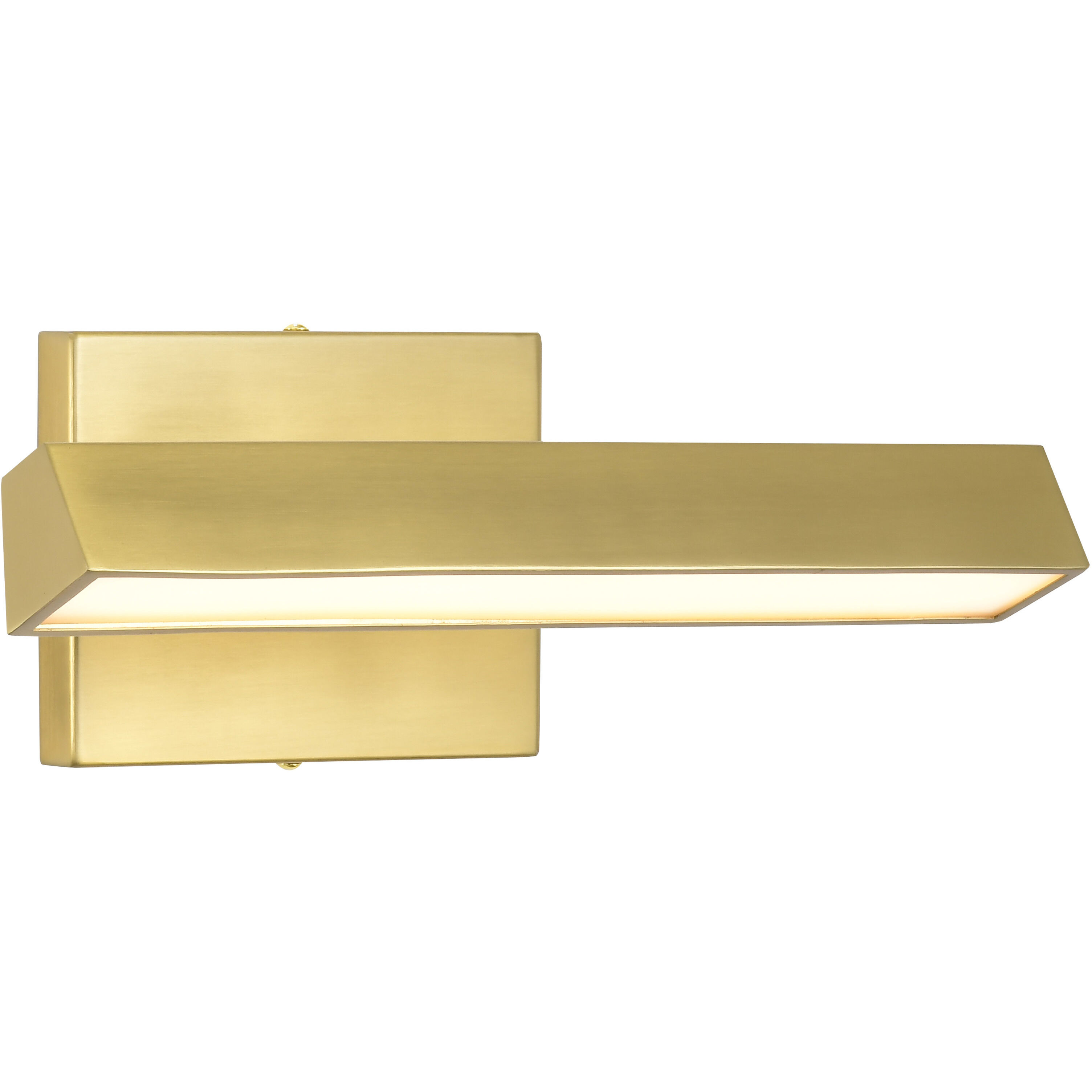 Mila LED 12.2 inch Vintage Brass Vanity Wall Light