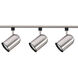 Brentwood 3 Light 120V Brushed Nickel Track Lighting Ceiling Light