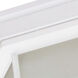 Brentwood 1 Light 11 inch White Outdoor Flushmount