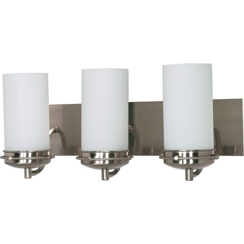 Polaris 3 Light 21 inch Brushed Nickel Vanity Light Wall Light