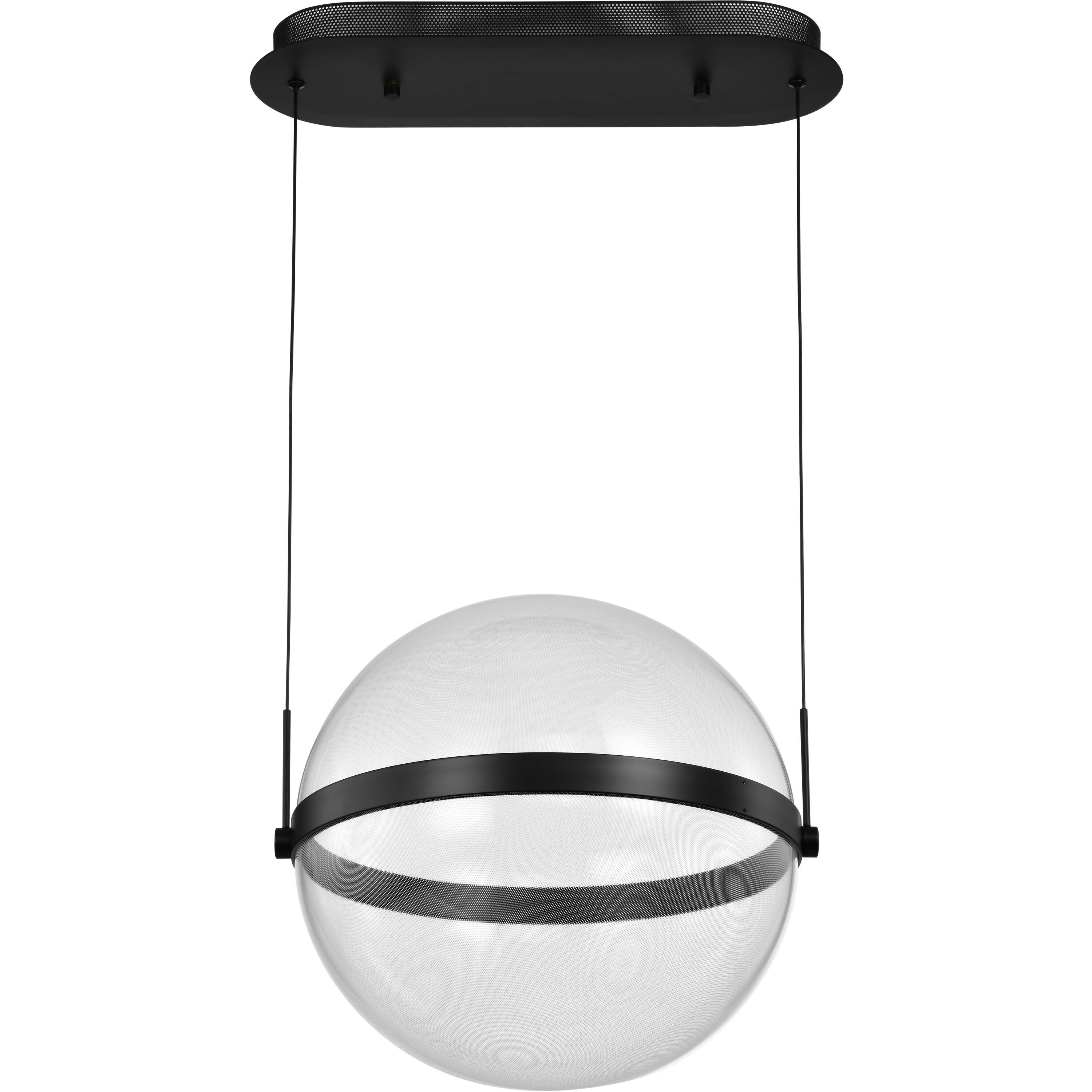 Arvada LED 16.63 inch Matte Black Pendant Ceiling Light