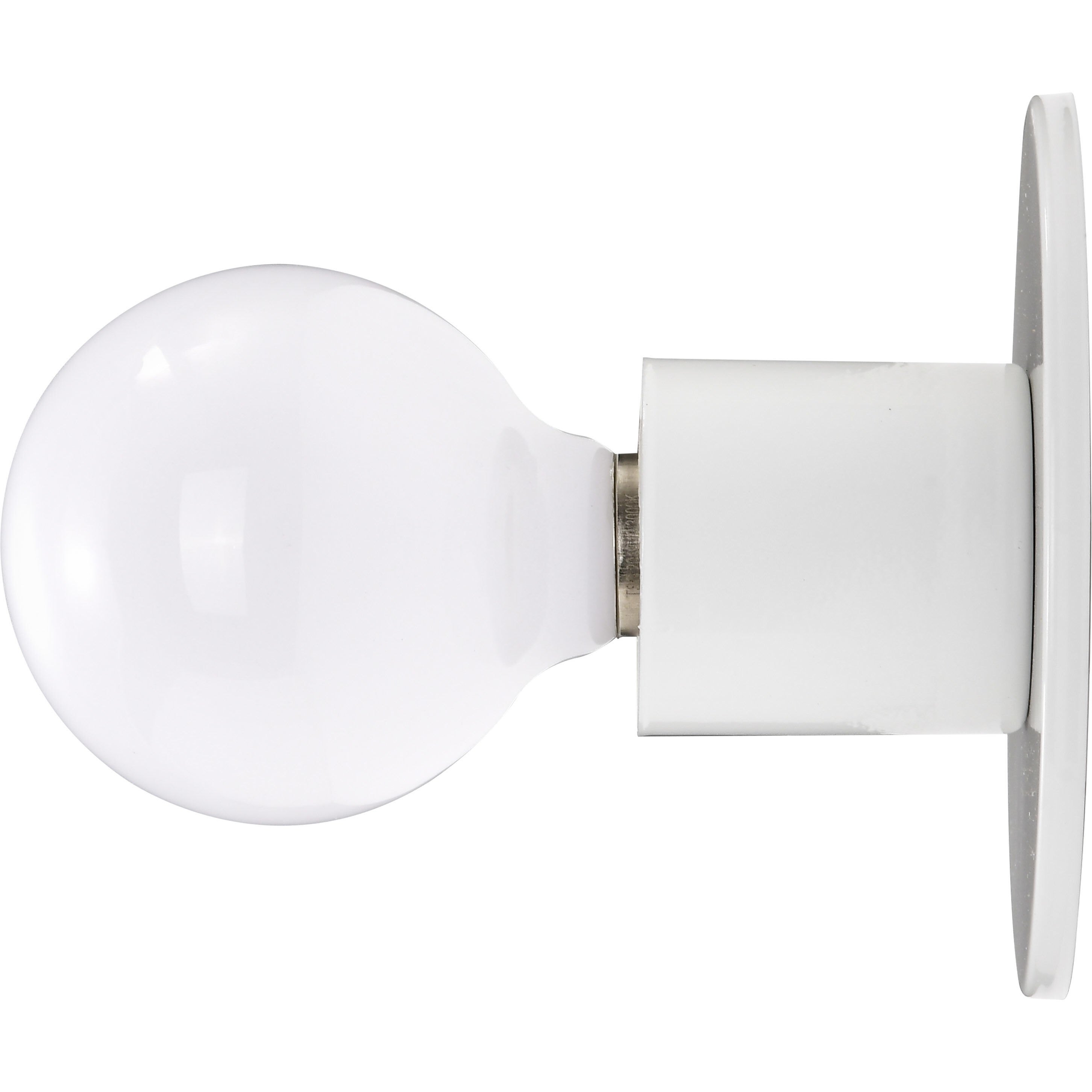 Brentwood 1 Light 5 inch White Flush Mount Ceiling Light