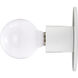 Brentwood 1 Light 5 inch White Flush Mount Ceiling Light