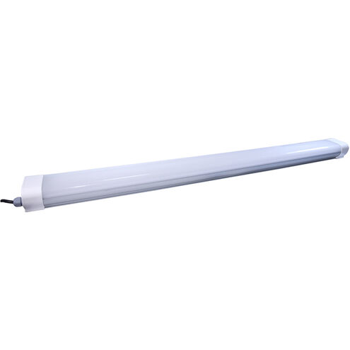 Brentwood LED 3 inch White and Gray Outdoor LED Vapor Tight