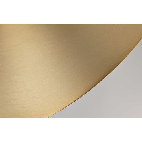 Corrine LED 9.88 inch Burnished Brass Pendant Ceiling Light