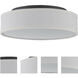 Heather LED 13 inch Aged Bronze Flush Mount Ceiling Light