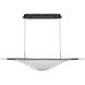Geneva LED 11.75 inch Matte Black Pendant Ceiling Light