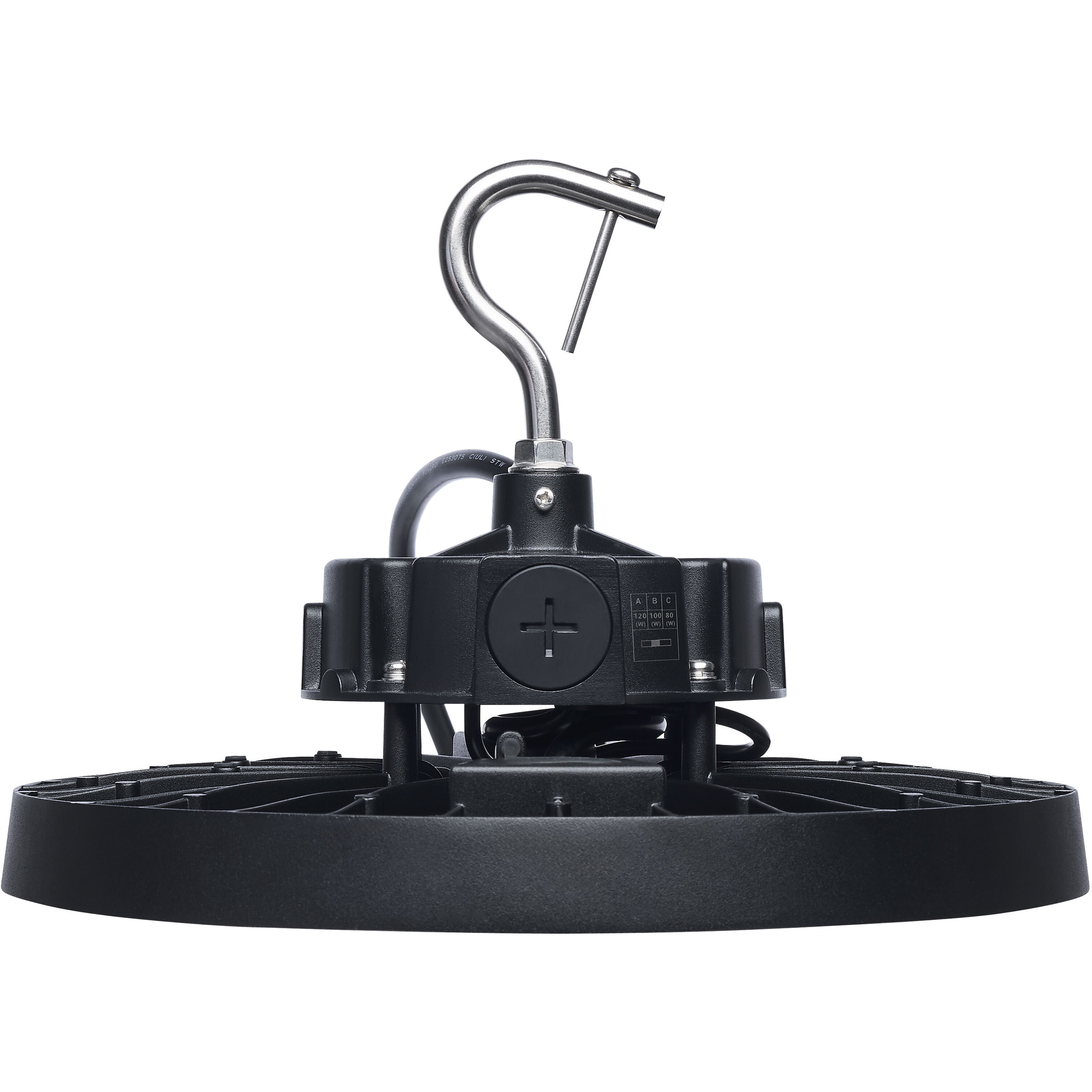 ColorQuick LED 11.81 inch Black Hi-Bay Ceiling Light