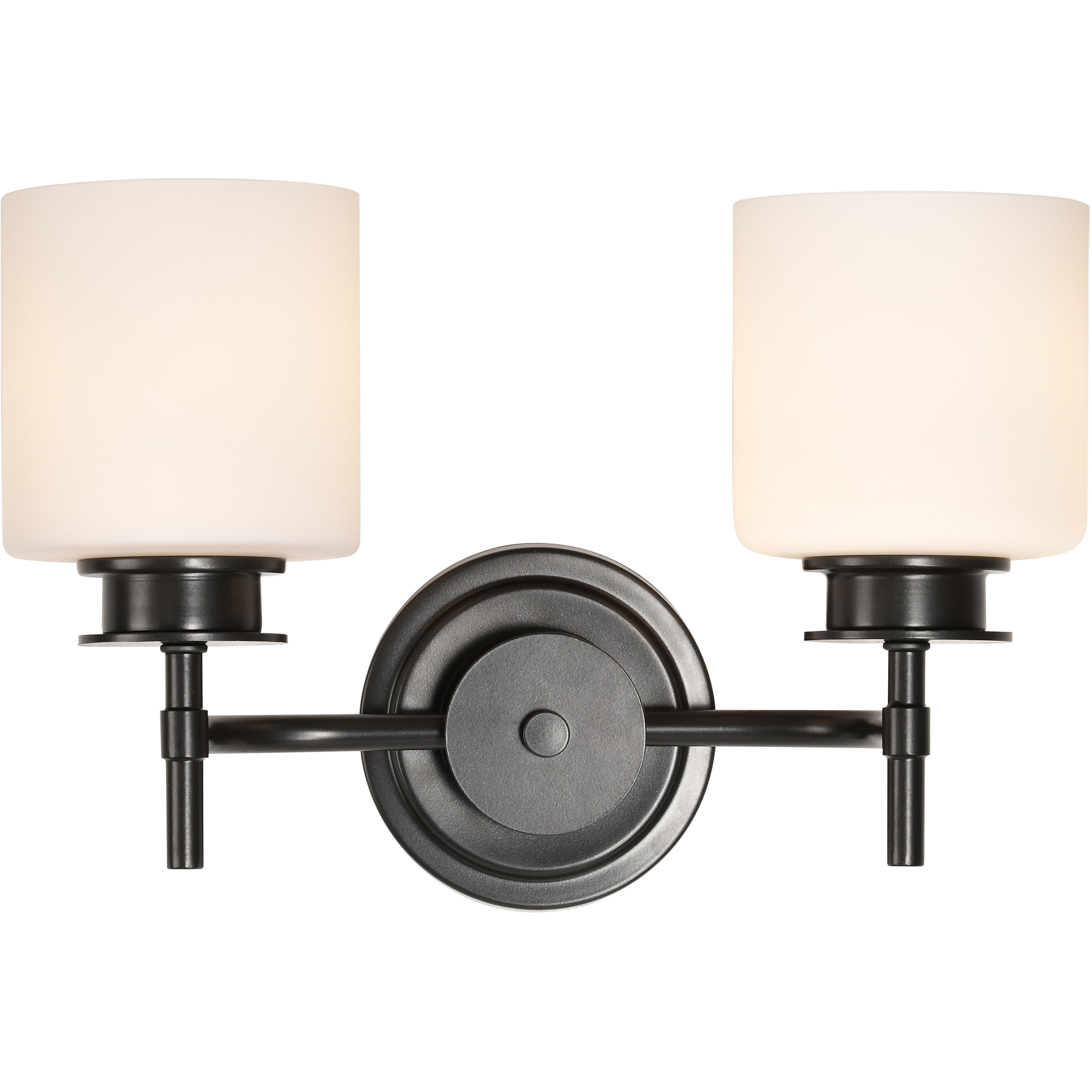 Warren 2 Light 14.5 inch Gun Metal Vanity Light Wall Light