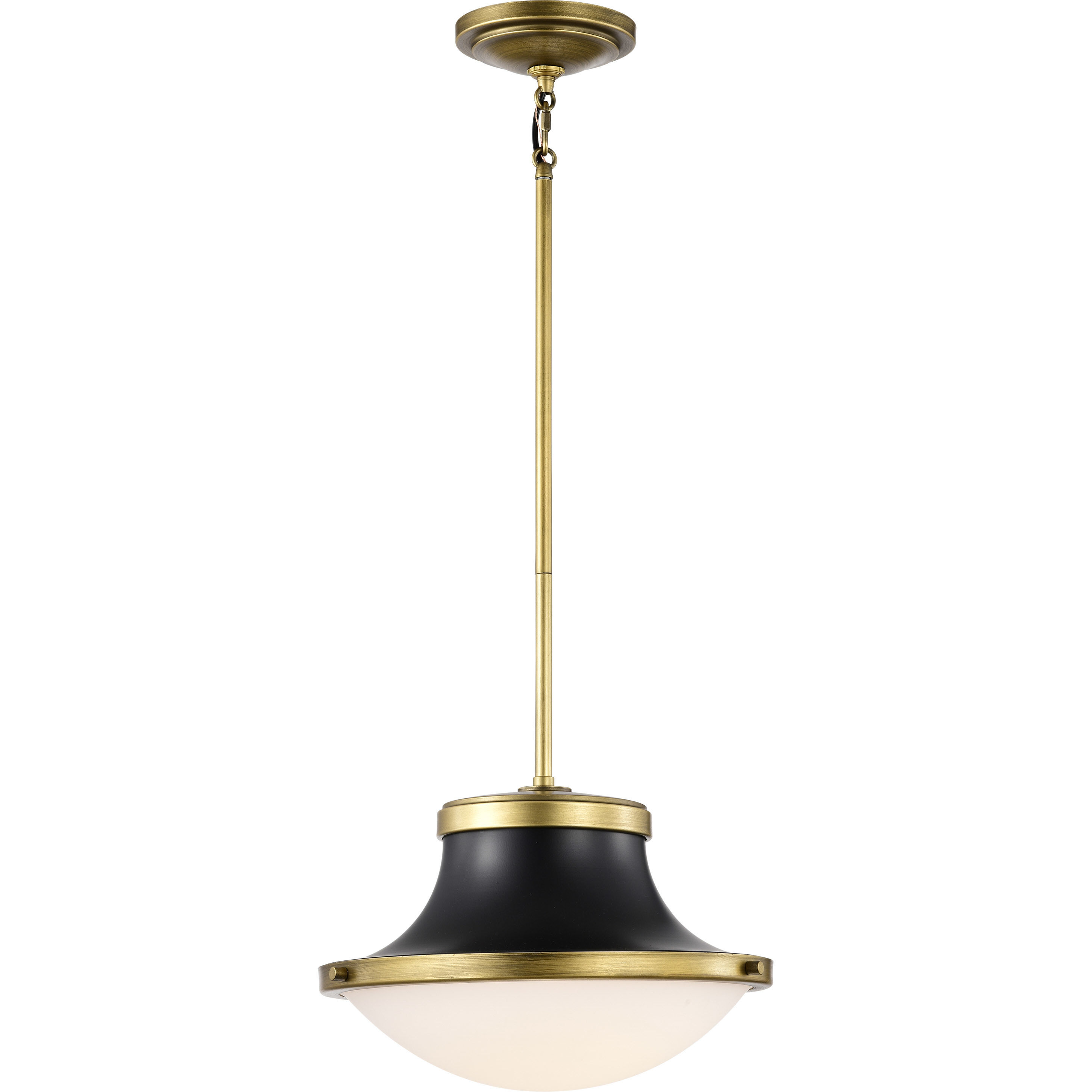 Lafayette 1 Light 14 inch Matte Black Pendant Ceiling Light